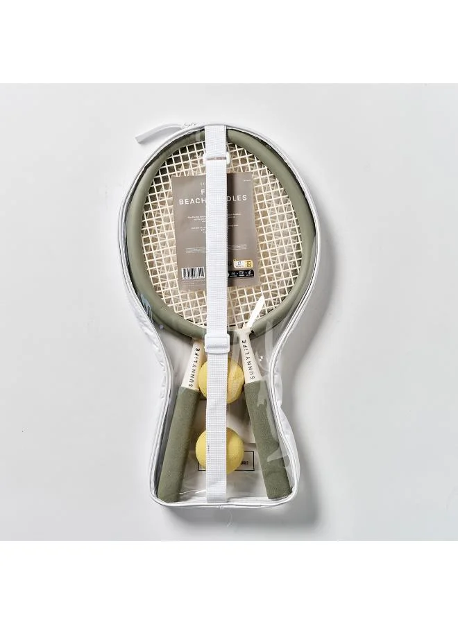 SUNNY LIFE Foam Beach Paddles Seagrass Sage